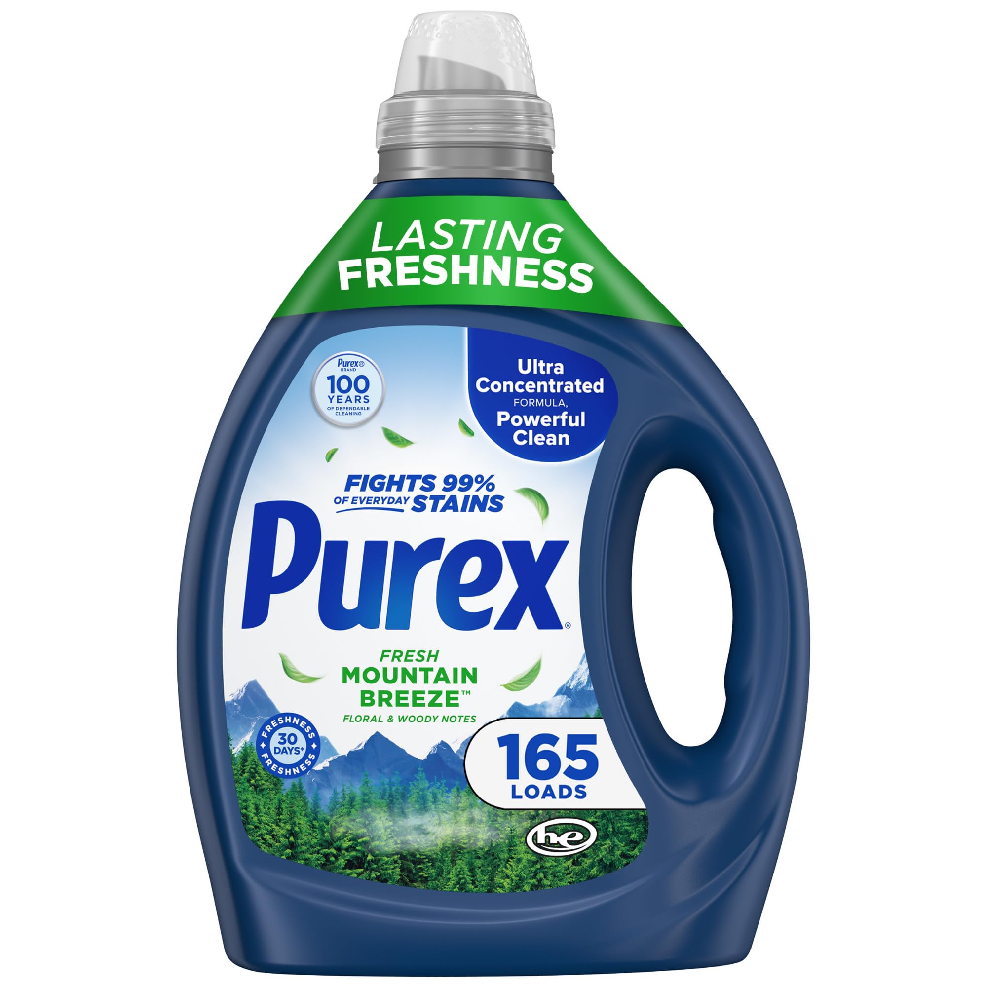Amazon.com: Purex Fresh Mountain Breeze Liquid Detergent – 82.5 fl